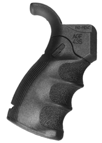 F.A.B. Defense AGF-43S Tactical Folding AR-15 Pistol Grip with extended beavertail